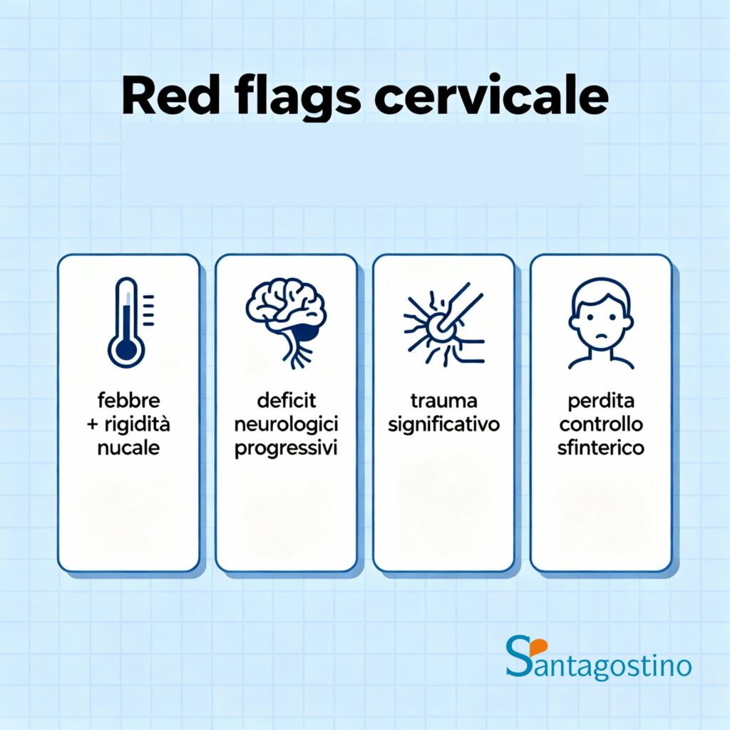 Red flags cervicalgia
